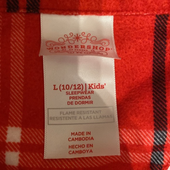 Wondershop size 10/12 2pc pjs set - Picture 3 of 4